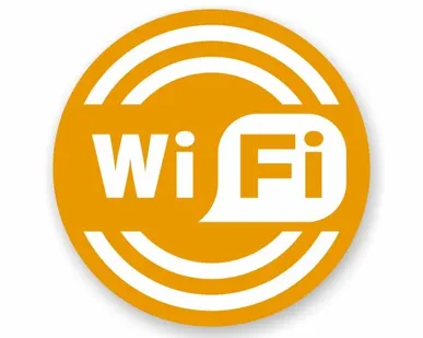 фото Наклейка Wi-Fi круглая