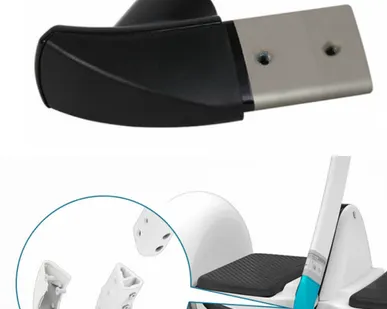 фото КРЕПЛЕНИЕ РУЧКИ (ШТУРВАЛА) К КОРПУСУ NINEBOT MINI (черное)