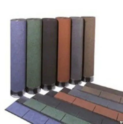 Фото №0 Ендовый ковер Shinglas зелёный