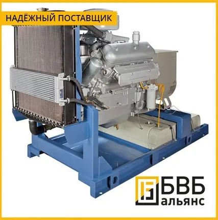 Фото №0 Генератор ЯМЗ АД 250 в капоте