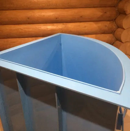 Фото №1 Угловая купель 1,4х1,2 м