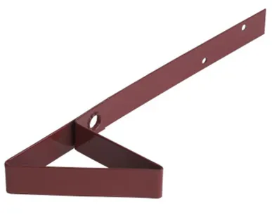 фото Снегозадержатель для мягкой кровли ТехноНиколь RAL 3009 красный