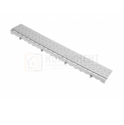 Фото №0 Боковой элемент обрамления с замками, Белый