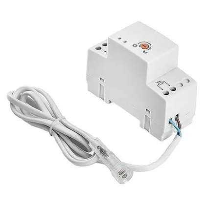 Фото №0 Датчик освещенности 13A на DIN-рейку 2 модуля с выносным датчиком FERON