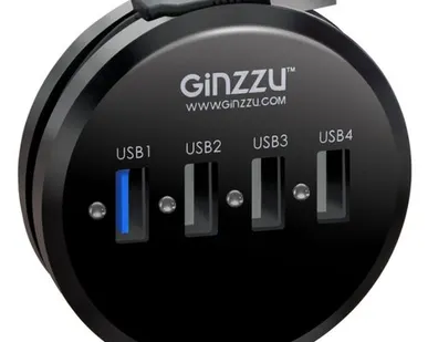 фото USB-концентратор Ginzzu