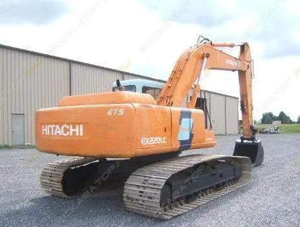 Фото №0 Аренда гусеничного экскаватора Hitachi EX220, Химки