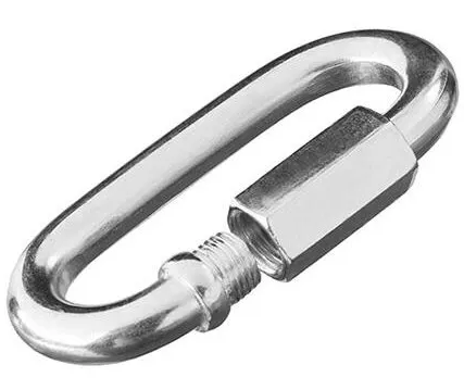 Фото №0 Карабин 03,5мм винтовой, оцинкованный