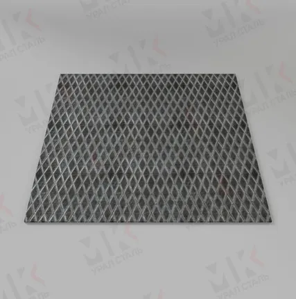 Фото №0 Лист рифленый 5 мм ст 3 ГОСТ 8568-77 ромб