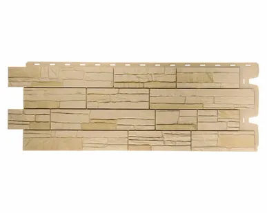 фото Фасадная панель Мелкий камень (Stein) Янтарный