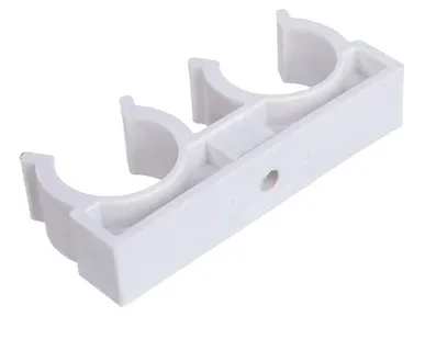 фото Опора для трубы 25мм двойная