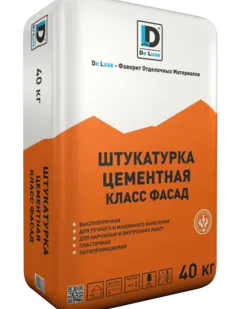 фото Штукатурка цементная "Класс" Фасад РН и МН De Luxe