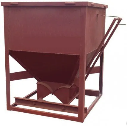 Фото №0 Бадья пирамидальная с шиберным затвором 1 м3