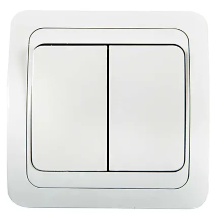 Фото №0 Выключатель 2-кл. СП Classico 10А IP20 2023 бел. ASD / IN HOME 4680005959860