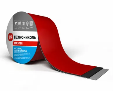фото Лента-герметик 200мм*10,0 м NICOBAND красная