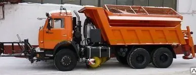 фото ЭД-405В на КАМАЗ 65115 самосвал с КДМ навеской машина
