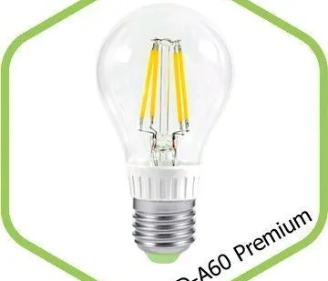 фото Лампа светодиодная LED-A60-PREMIUM 10Вт 160-260В Е27 4000К 900Лм прозр. ASD
