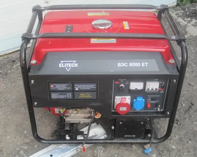фото Бензогенератор Elitech БЭС 3000 Р (2,5кВт)