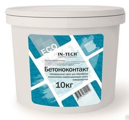 Фото №0 Бетоноконтакт Интек (IN-TECK) ECO ведро 10кг
