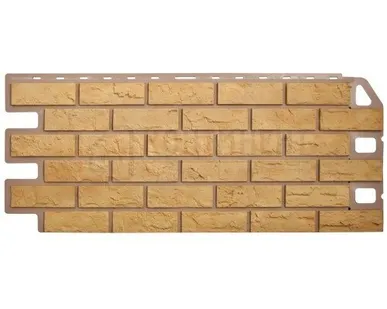 фото Фасадная панель КИРПИЧ, Жёлтый