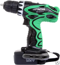 Фото №0 Аккум.дрель HITACHI DS12DVF3-TB(RB) 12.0В 2x2.0Ач 10мм 0-300/1100об/мин