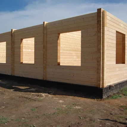 Фото №4 клееный брус, элитные дома, строительство