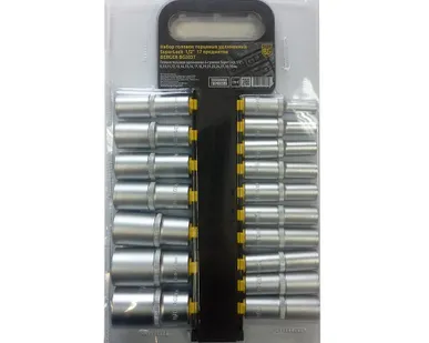 фото Набор головок торцевых удлиненных 1/2 SuperLock 17 предметов