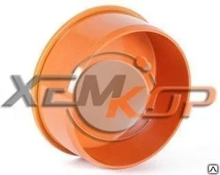 фото Заглушка для раструба ПВХ 110 ручного регулирования с ревизией