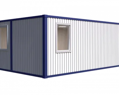 фото Модульное здание офис с тамбуром Модель ВМ-М01 6.0 х 4.8 х 2.6