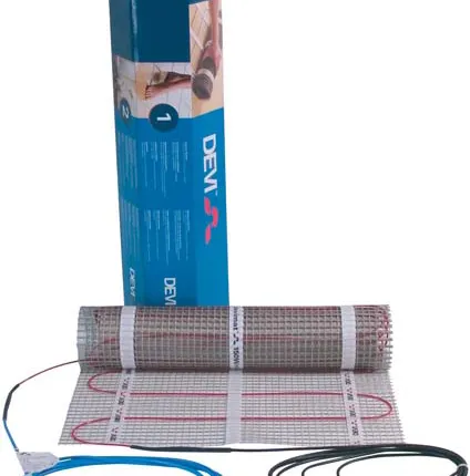 Фото №0 Нагревательный мат Devimat™ DSVF-150 8 м.п. 4 м2 Devi