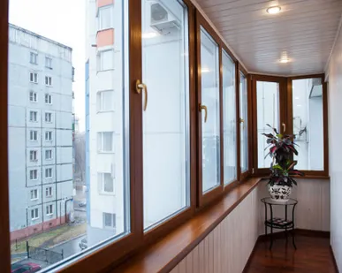 фото Отделка балконов и лоджий.