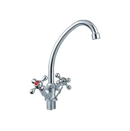 Фото №0 Смеситель Frap F4008-2 для кухни, хром