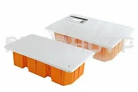 фото Распаячная коробка СП 172х96х45мм крышка IP20 инд. штрихкод TDM (70) П зз