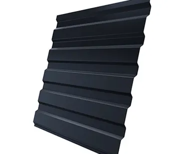 фото Профнастил С-20 0,7 RAL 7024 мокрый асфальт 2 м