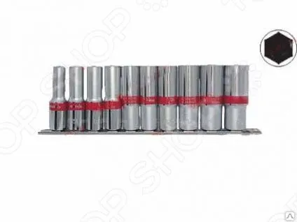 Фото №0 Набор удлиненных торцевых головок MATRIX 6-ти гранных 1/2"