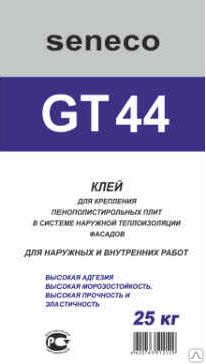 Фото №0 Клей для пенополистирола и мин ваты GT44