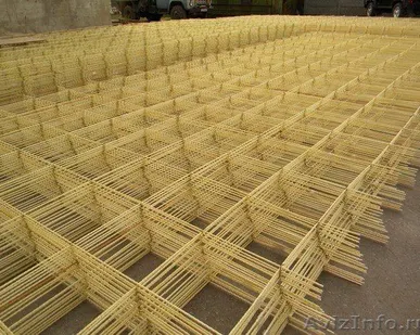фото Стеклопластиковая кладочная сетка КСП 100х100 2,5мм