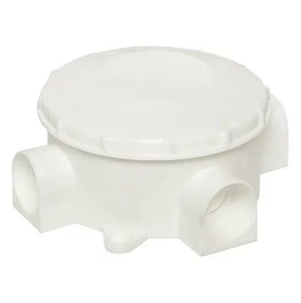 Фото №0 EKF Коробка распределительная КМР-040-040 трехрожковая белая (70х35) EKF PROxima