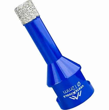 Фото №0 Коронка алмазная с техническим воском 12x35 мм для УШМ VertexTools 333-12-35