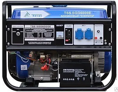 фото Бензогенератор TSS SGG 6000 EH