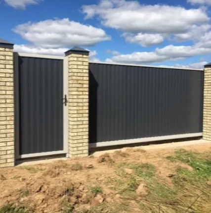 Фото №0 Забор из профнастила