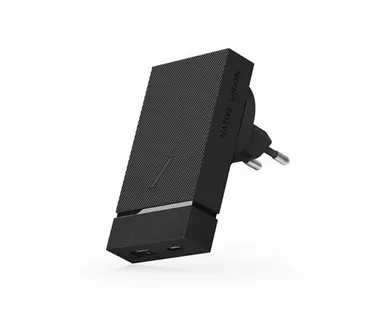 фото Блок Native Union SMART CHARGER PD-20W-SLATE-INT, СЗУ 20W, разъёмы USB-A и USB-C . Цвет серый