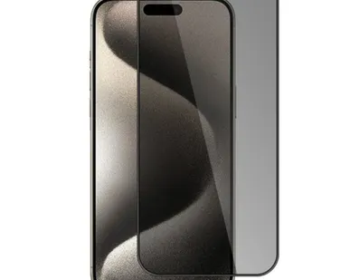 фото Защитное стекло антишпион Torras для iPhone 15 Pro