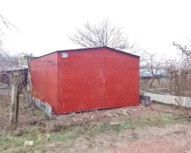 фото Гараж сборной металлический
