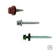 фото Саморез кровельный 4,8*35 8019 серо-коричневый