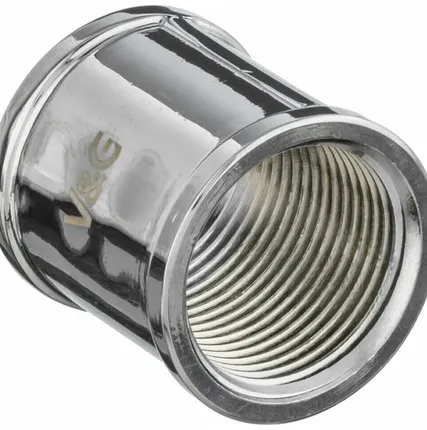 Фото №0 Муфта 3/4" вн.-вн. Хромированная VALOGIN