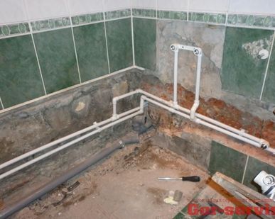 фото Монтаж водопровода, отопления, канализации