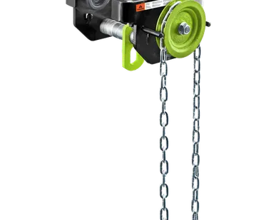 фото Тележка для ручных талей с цепным приводом HITCH TR200, 1 т, 9 м