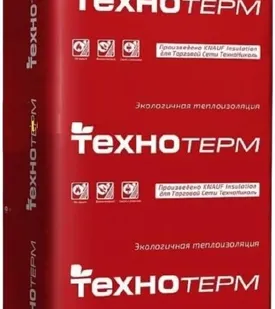 фото Плита минераловатная теплоизоляционная ТехноТерм TS 038 Aquastatik 1220х610х50 16шт