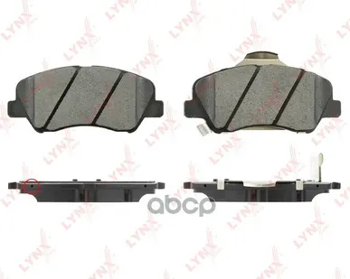 фото Колодки Тормозные Дисковые (С Отверстиями Для Пружин) | Перед | LYNXauto арт. BD3636