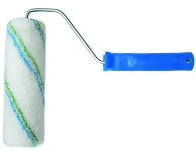 фото Валик полиэстер 8х47х190мм, структурированный,с сине-зеленой ворс 18 мм